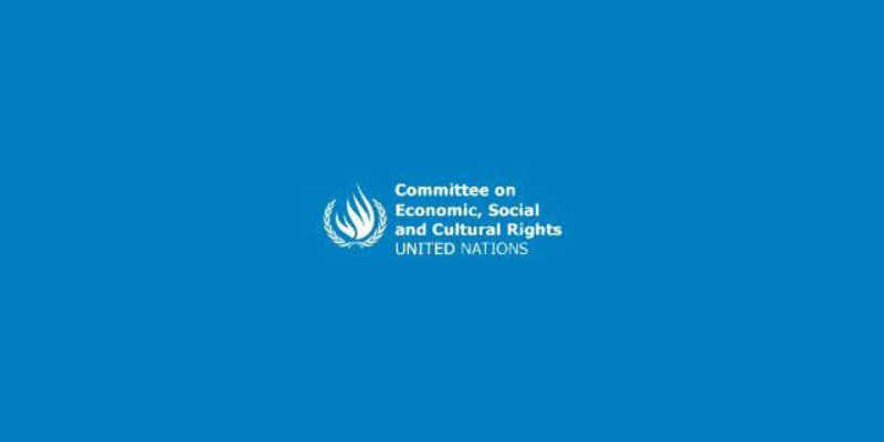 Comité des Droits Economiques Sociaux et Culturels de l'ONU